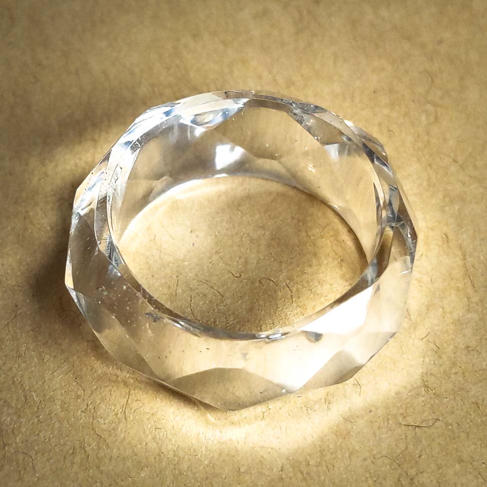 クリスタルリング ガネーシュヒマール産ヒマラヤ水晶の指輪 |アースリバー公式ストア
